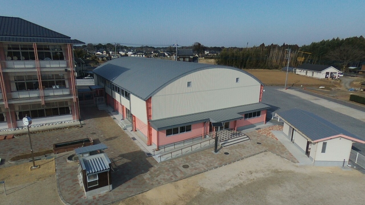 小美玉市立竹原小学校体育館長寿命化改修工事
